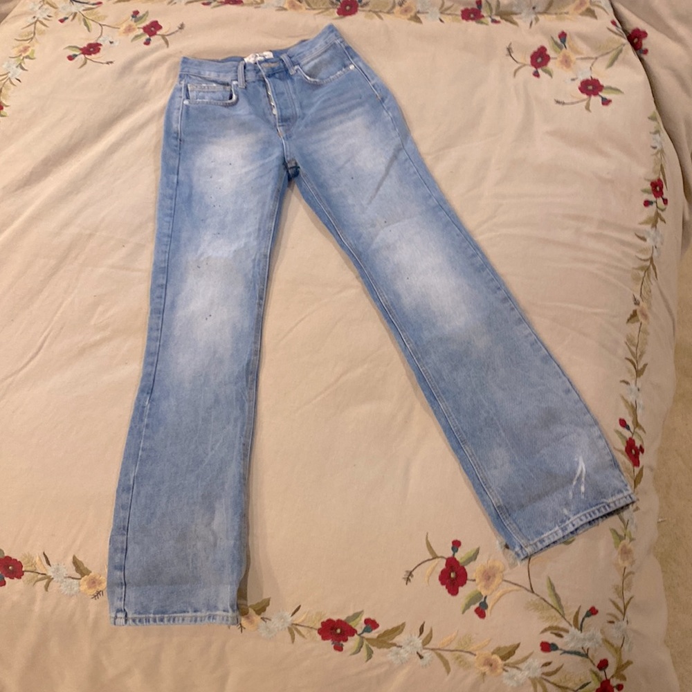 Free People We the Free distressed Jeans. Size 25. NWOT